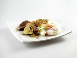 huevo-alcachofa-hongo